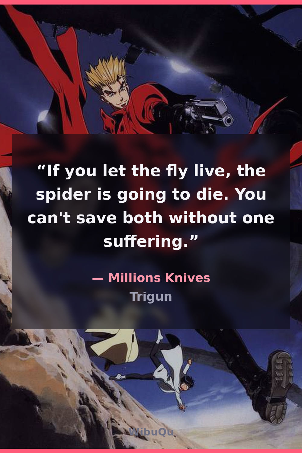 Quote Millions Knives (Trigun)