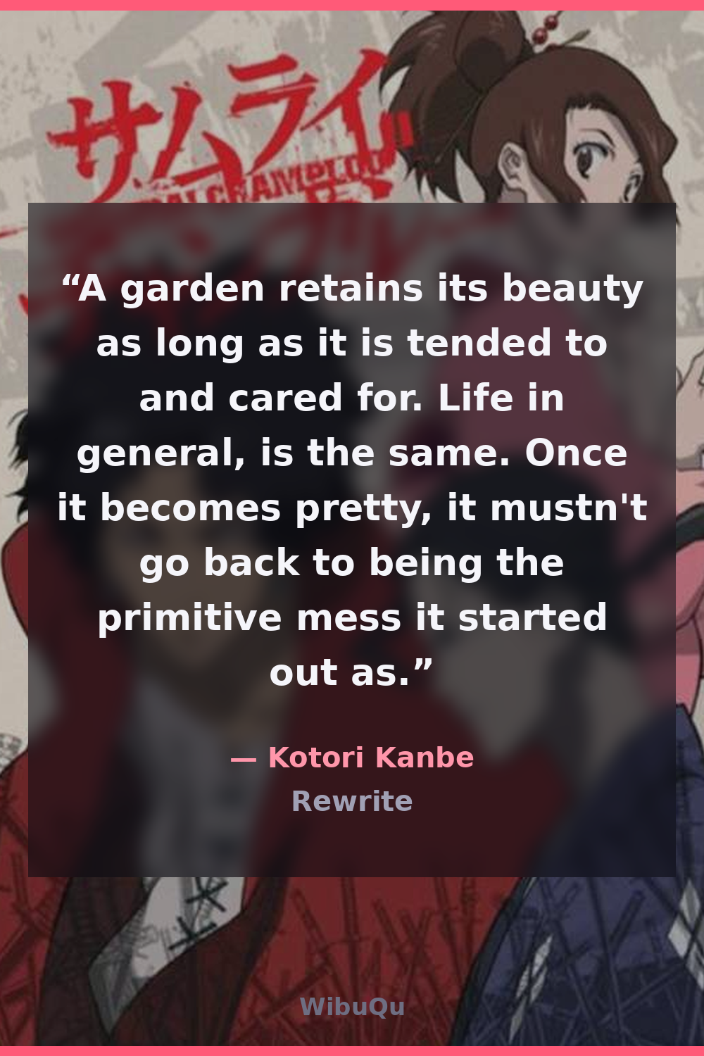 Quote by Kotori Kanbe (Rewrite)
