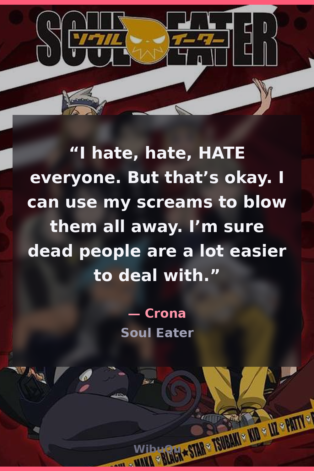 Quote Crona (Soul Eater)