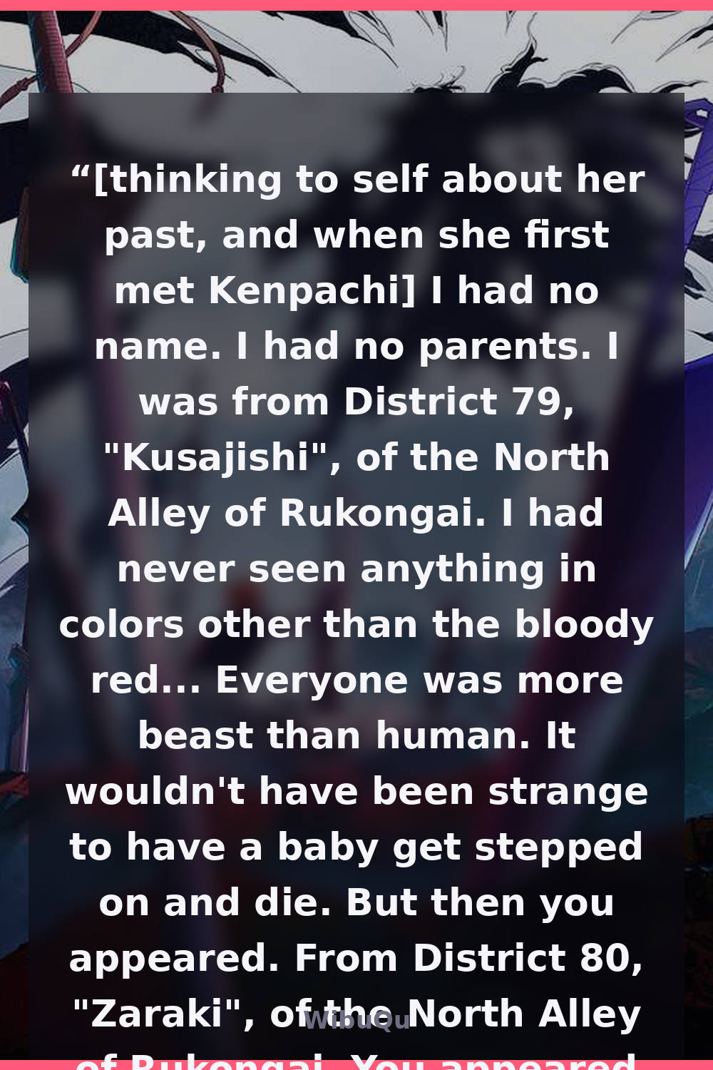 Quote Kusajishi Yachiru (Bleach)