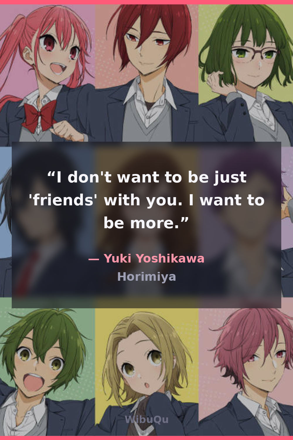 Quote Yuki Yoshikawa (Horimiya)