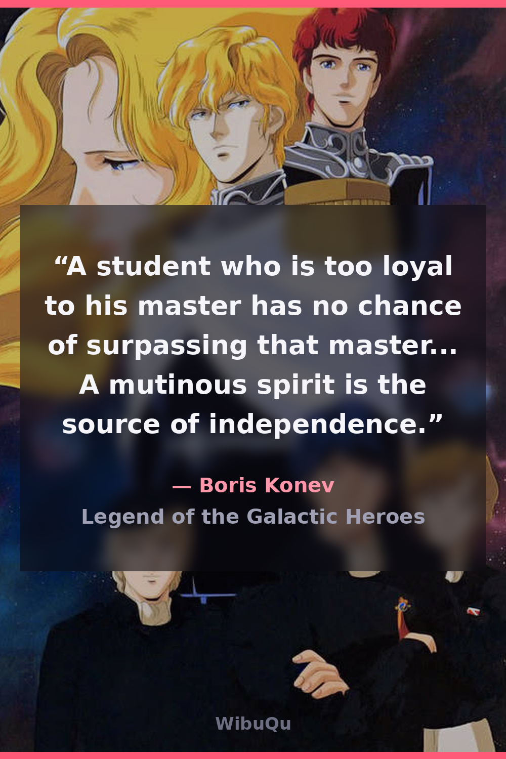 Quote Boris Konev (Legend of the Galactic Heroes)