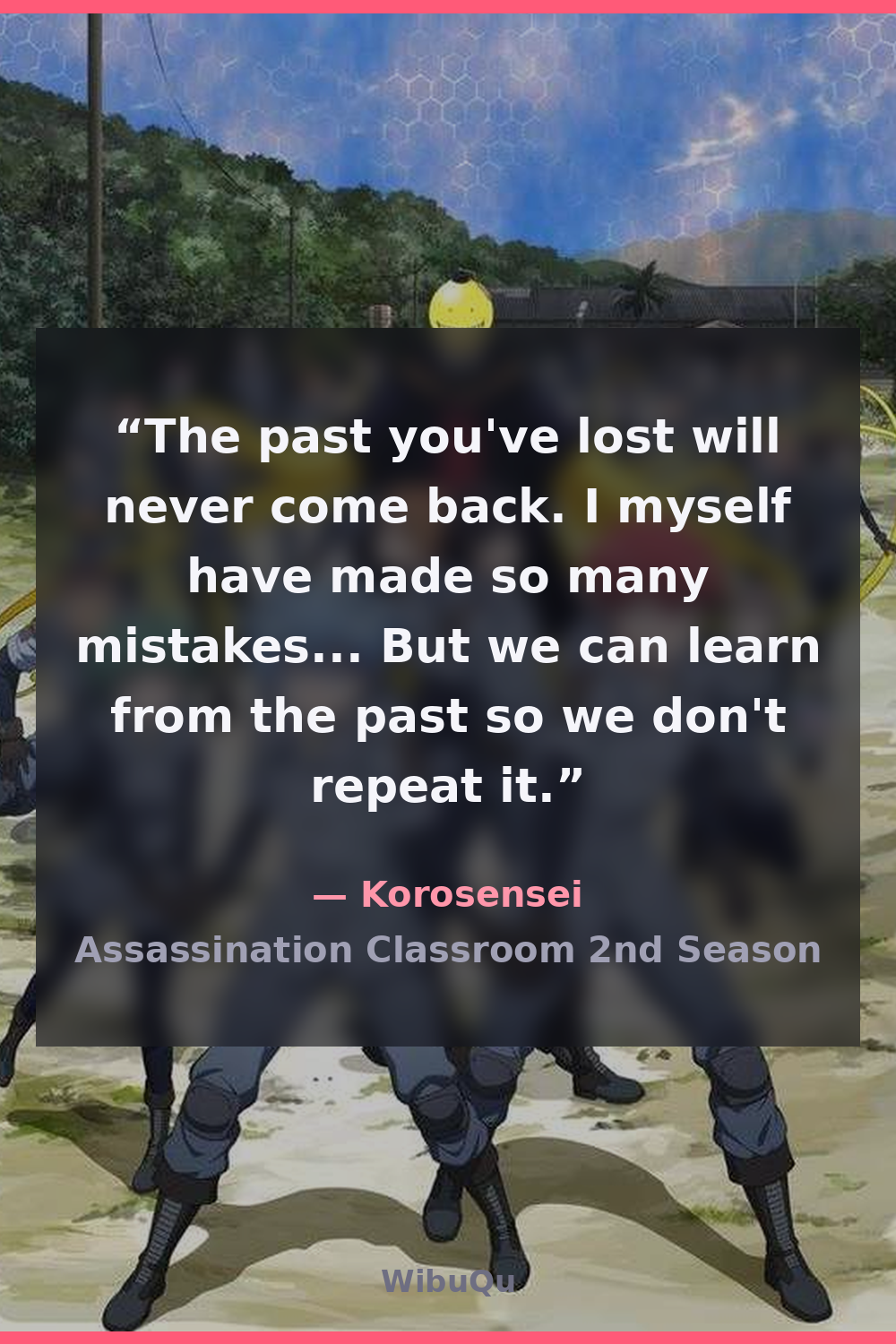 Quote Korosensei (Assassination Classroom 2nd Season)