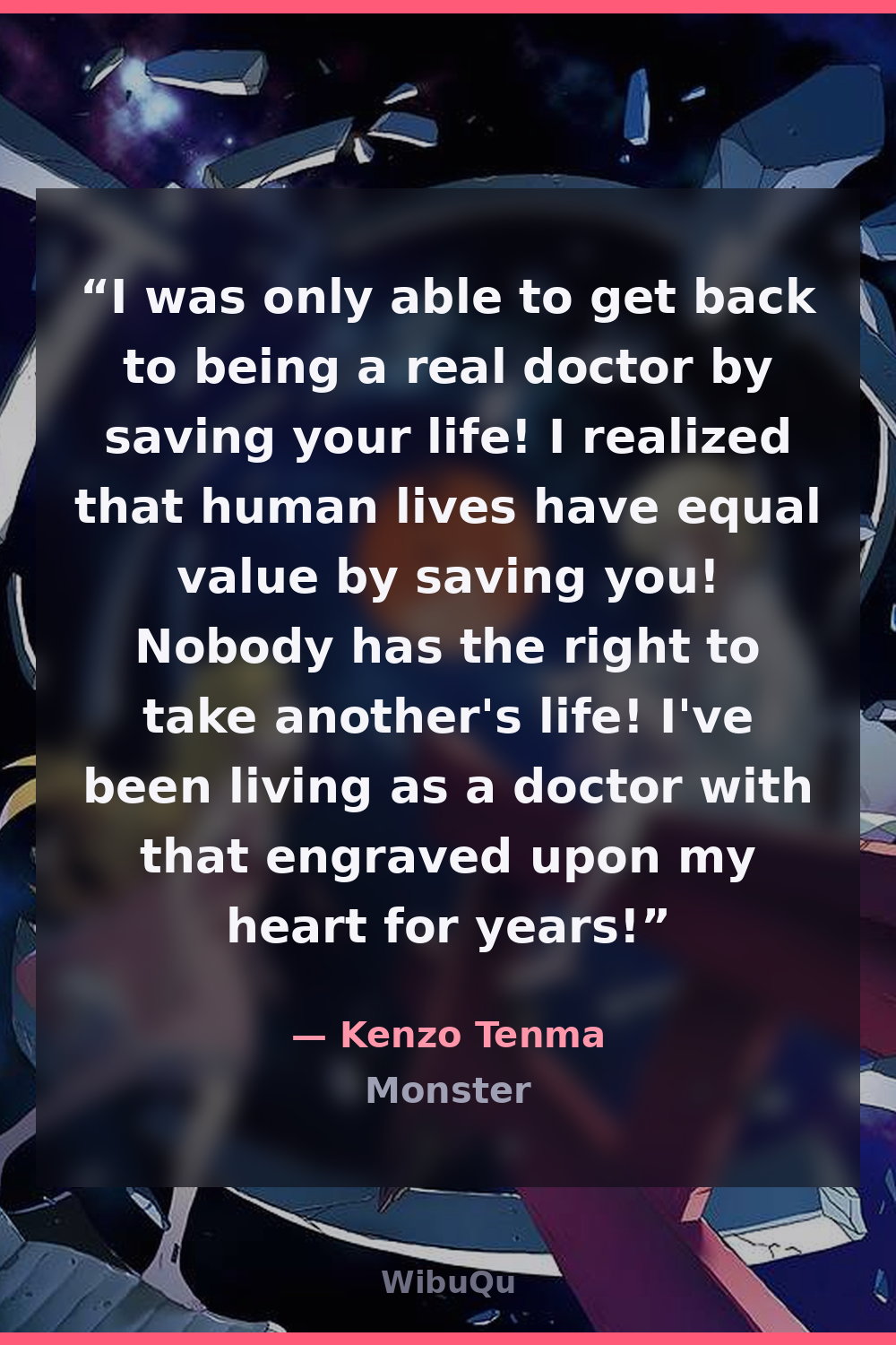 Quote Kenzo Tenma (Monster)