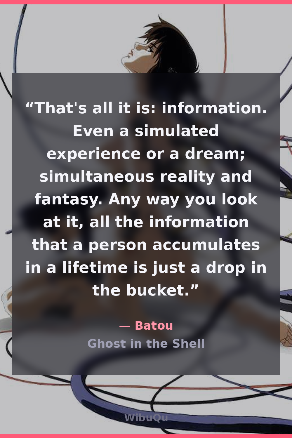 Quote by Batou (Ghost in the Shell)