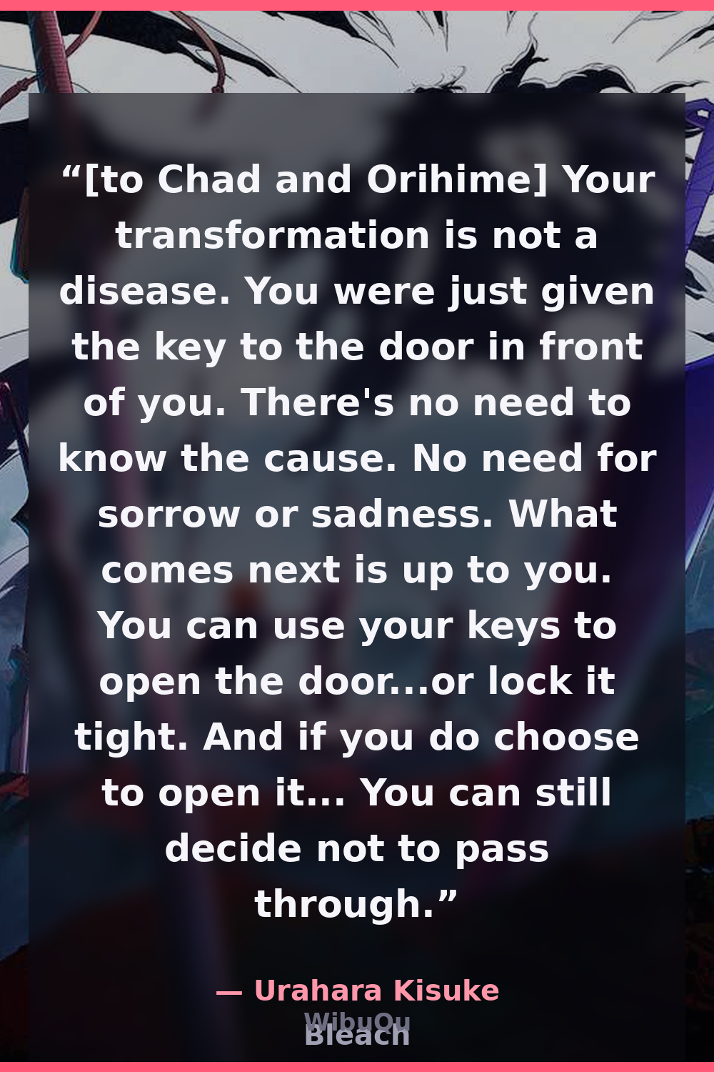 Quote by Urahara Kisuke (Bleach)