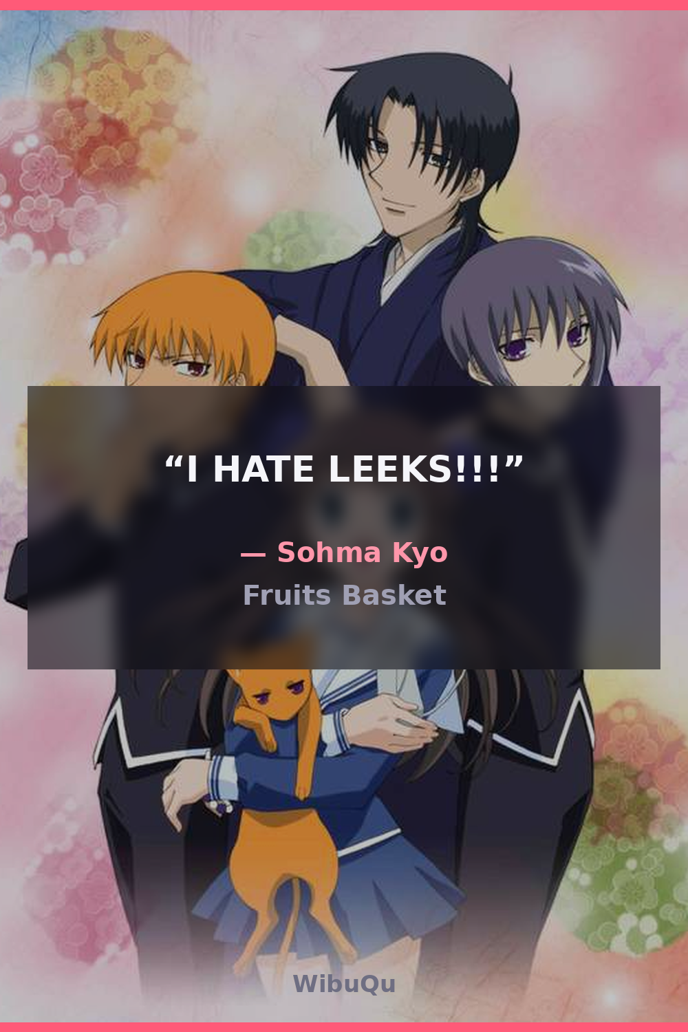 Quote by Sohma Kyo (Fruits Basket)