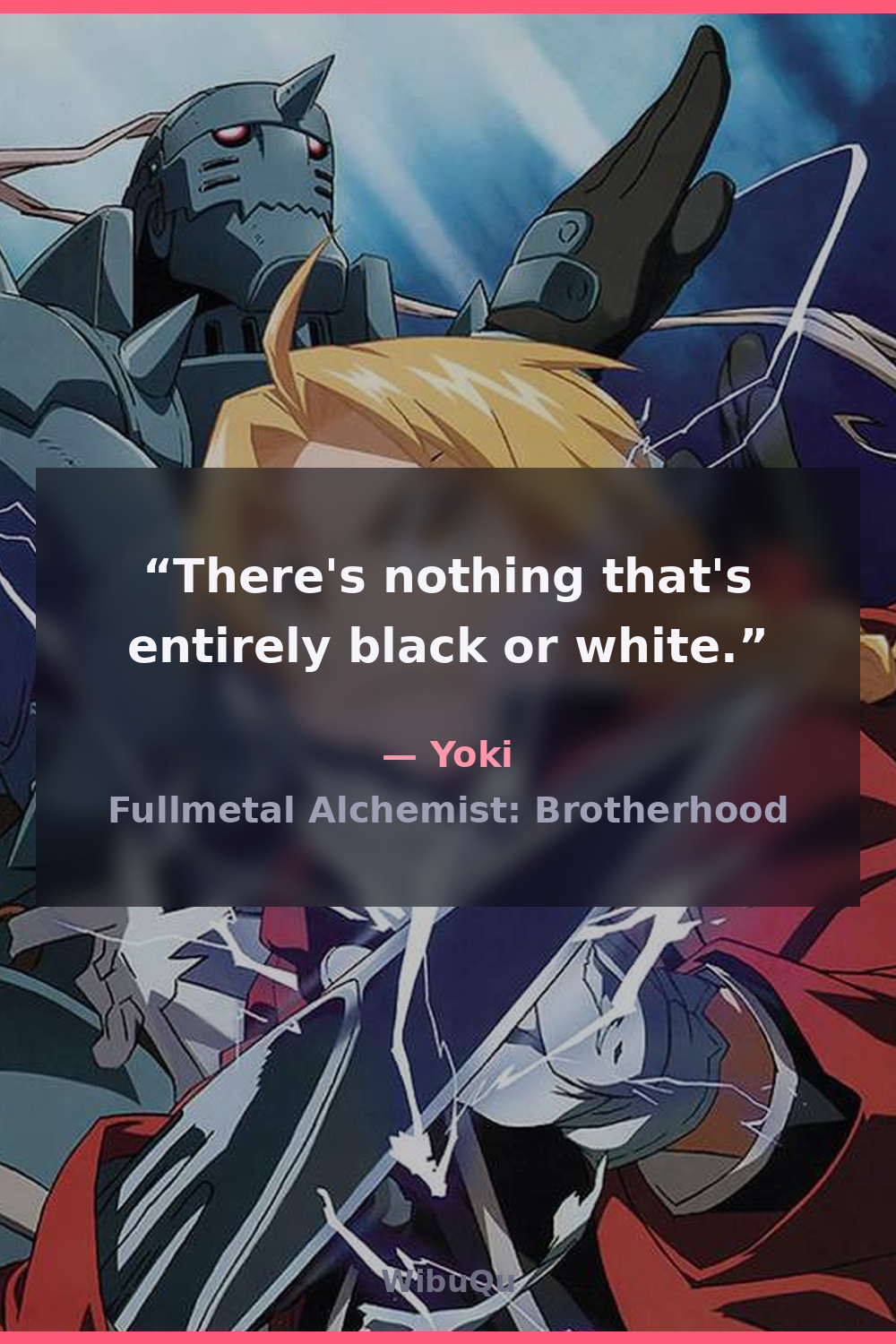 Quote Yoki (Fullmetal Alchemist: Brotherhood)