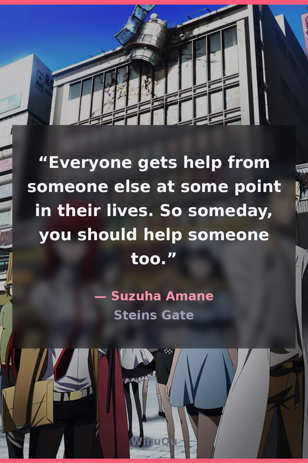 Quote Suzuha Amane (Steins Gate)