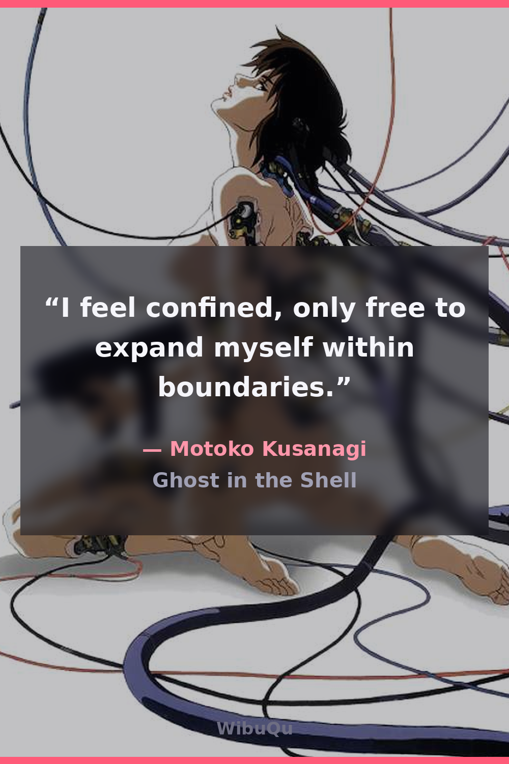 Quote Motoko Kusanagi (Ghost in the Shell)