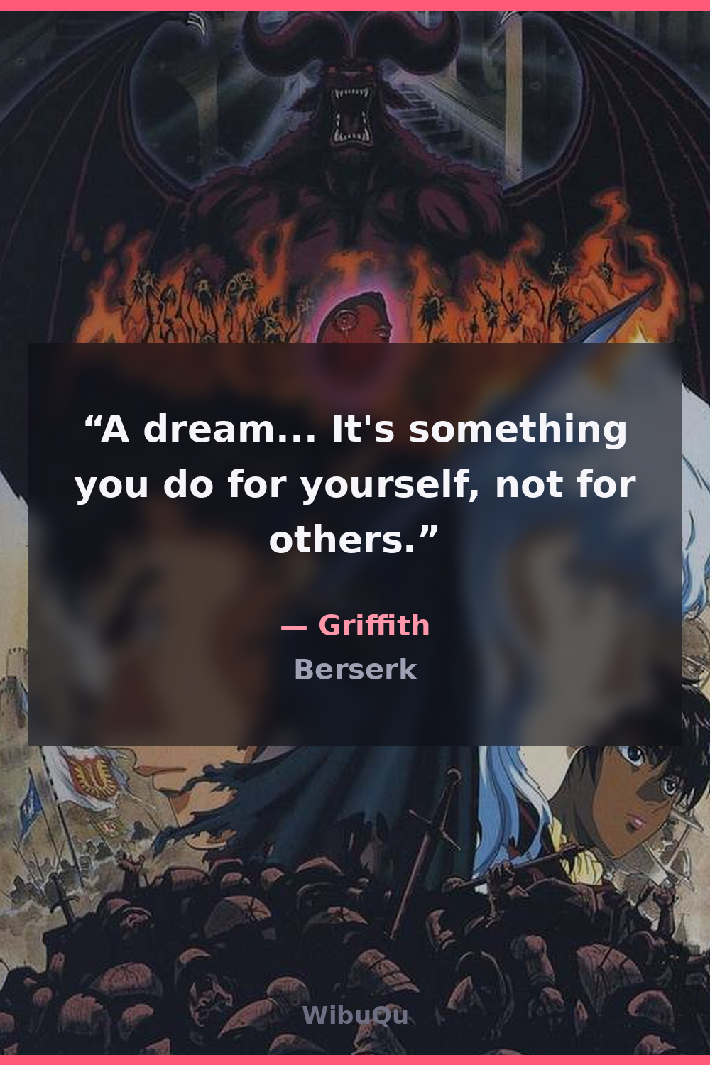 Quote Griffith (Berserk)