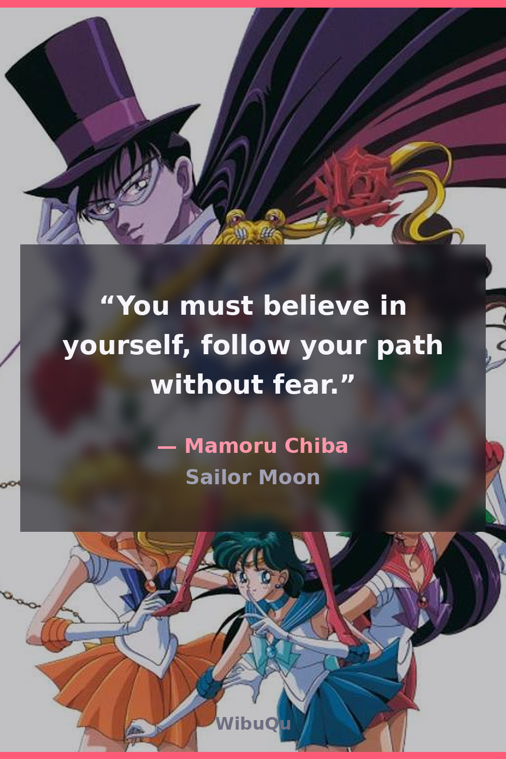 Quote Mamoru Chiba (Sailor Moon)